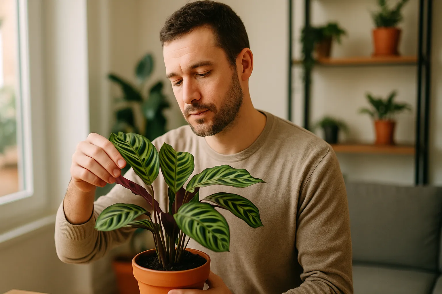 Você sabia que a sua maranta se mexe à noite? O que isso revela sobre o ambiente 1 Você sabia que a sua maranta se mexe à noite