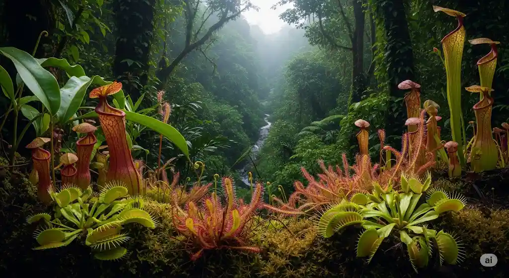 Plantas Carnívoras da Amazônia: Caçadoras Discretas e Seus Segredos 3 As Plantas Caçadoras da Amazônia e Seus Mistérios
