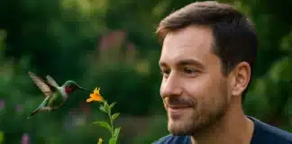 Beija-flor no jardim: significado espiritual