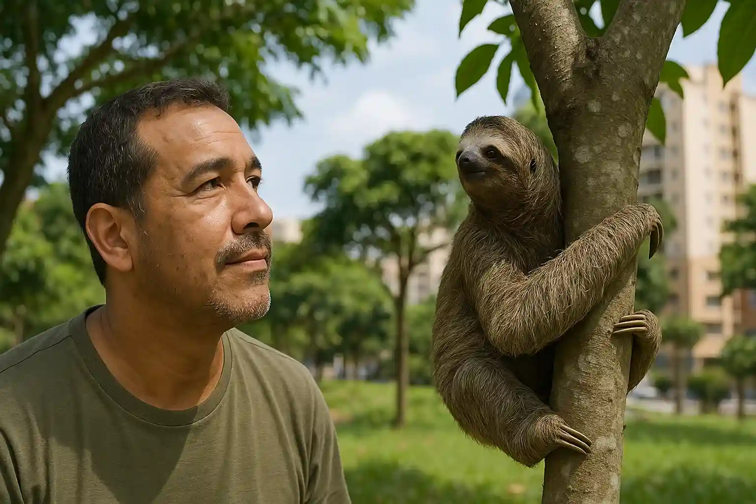 Bicho-preguiça ameaçado? Veja os impactos da urbanização na espécie 1 Bicho-preguiça ameaçado Veja os impactos da urbanização na espécie