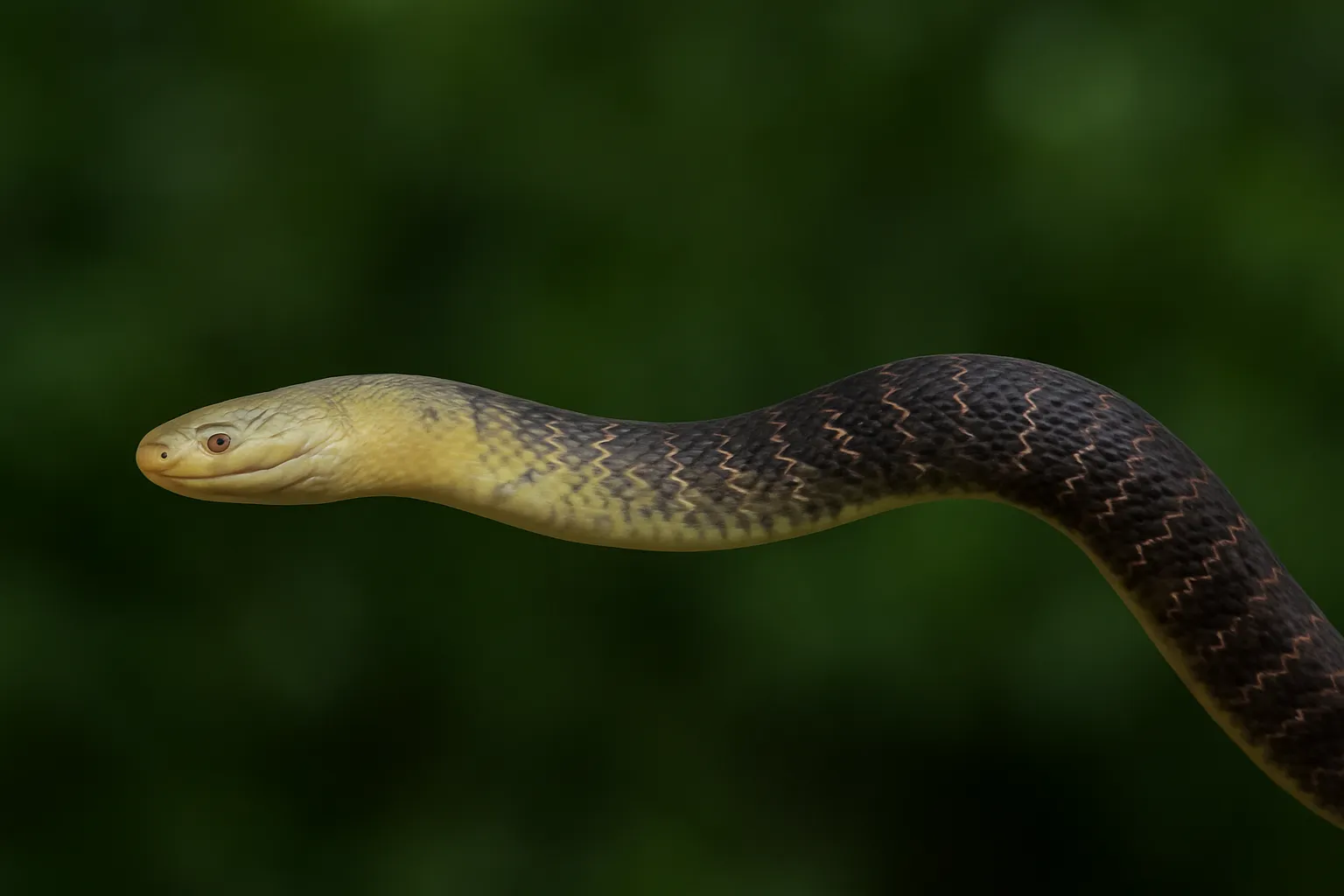 Cobra-camelao-Enhydris-gyii-1 Cobra-camelão: como e por que a Enhydris gyii muda de cor espontaneamente