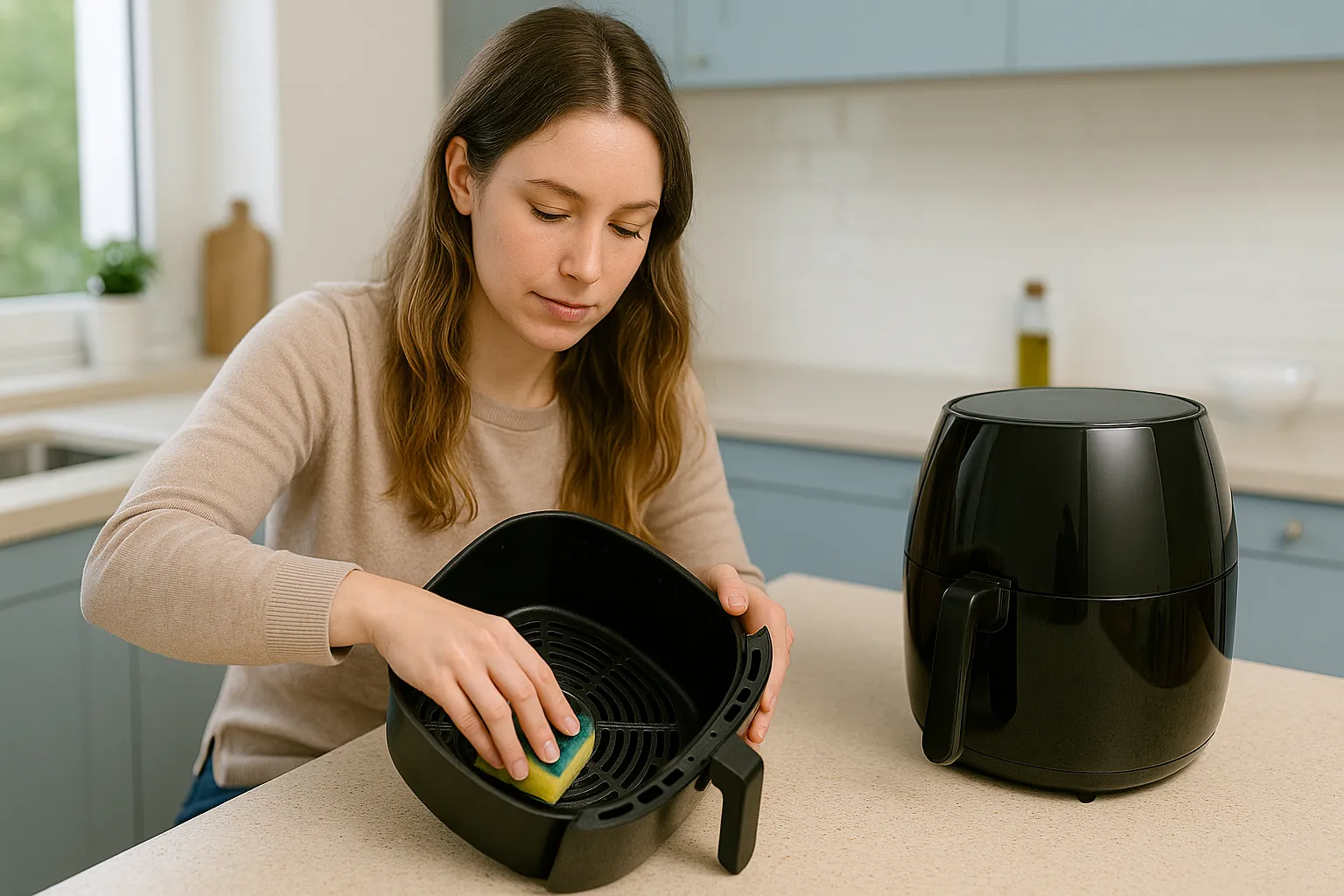 Como limpar a air fryer por dentro sem estragar a camada antiaderente 1 Como limpar a air fryer por dentro sem estragar a camada antiaderente