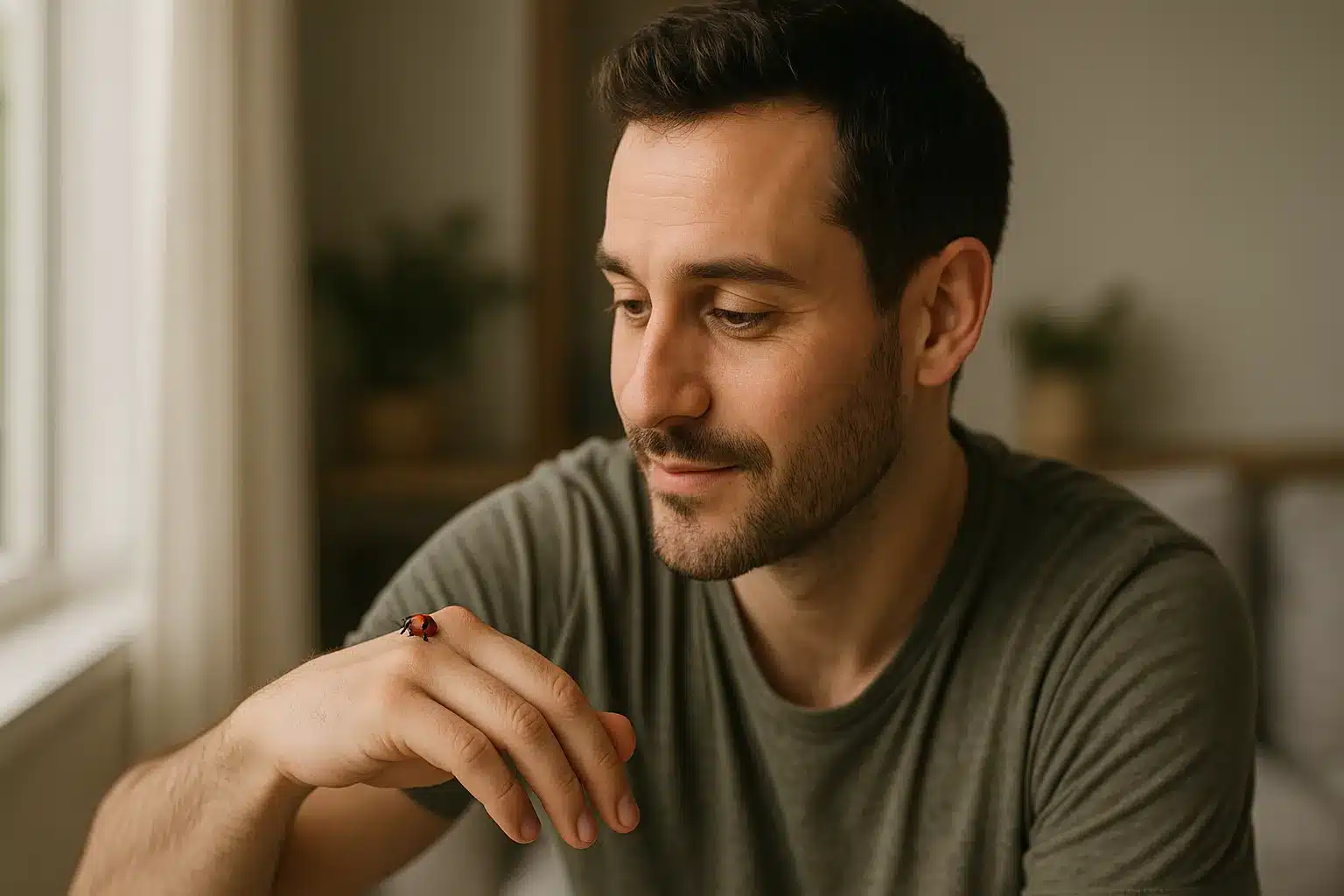 Joaninhas na sua casa: o verdadeiro significado espiritual desta visita 2 Joaninhas na sua casa