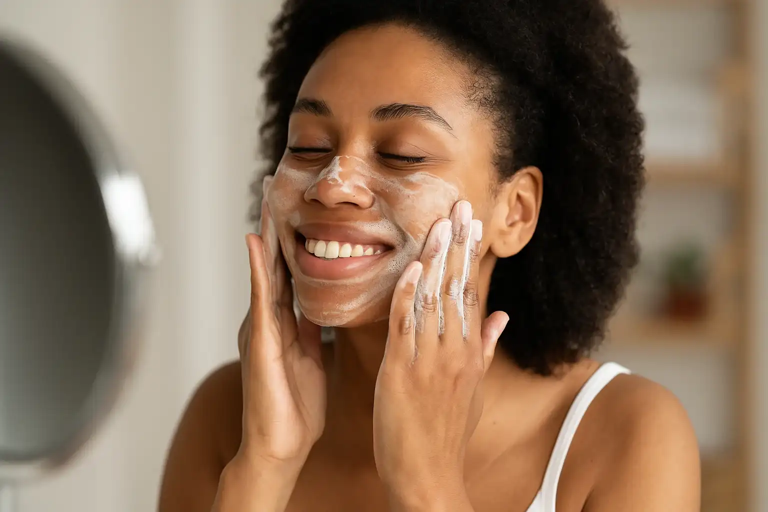 Lavar o rosto com sabonete comum pode prejudicar a pele 1 Lavar o rosto com sabonete comum pode prejudicar a pele