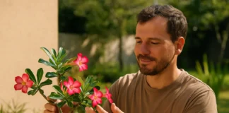 Você sabia que a rosa-do-deserto precisa de estresse para florir mais