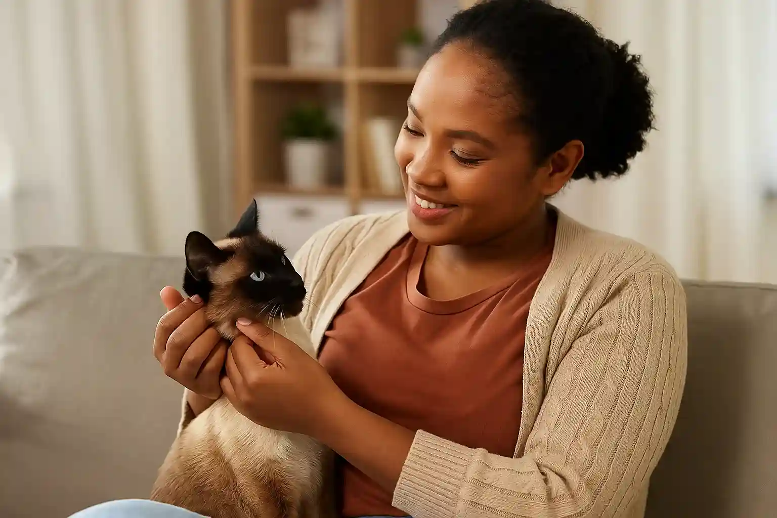 7 motivos para o siamês ser tão apegado ao dono