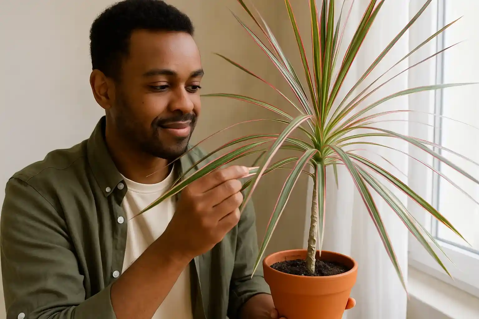 Como plantar dracena tricolor e manter folhas coloridas e saudáveis Como plantar dracena tricolor e manter folhas coloridas e saudáveis