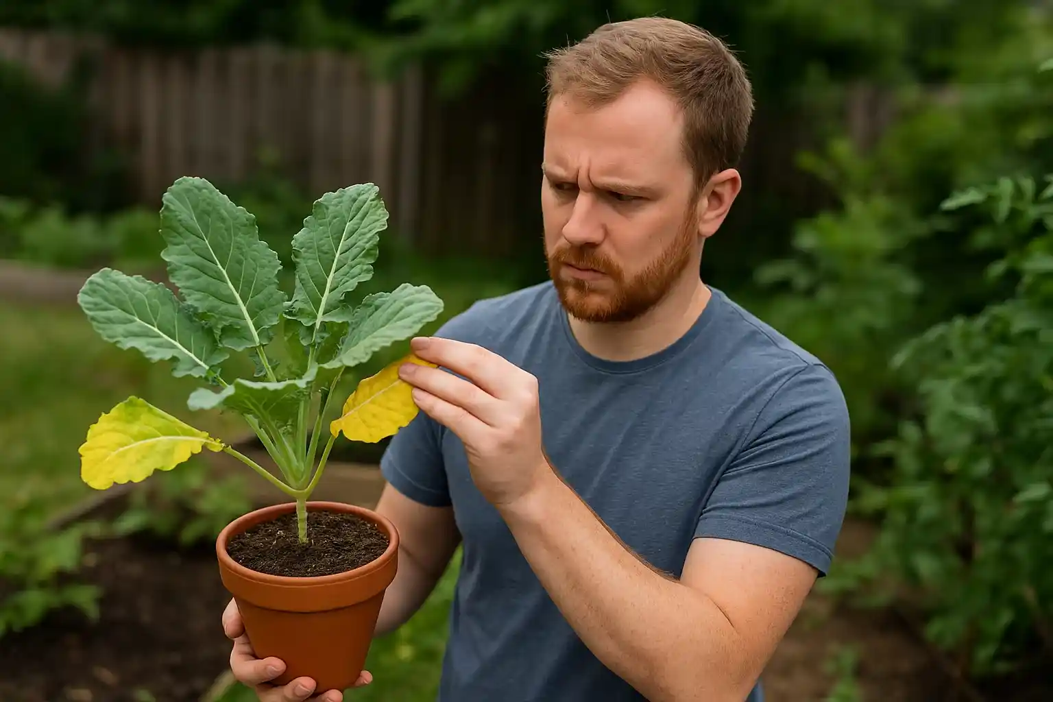 Couve 5 erros de adubação que deixam as folhas amareladas