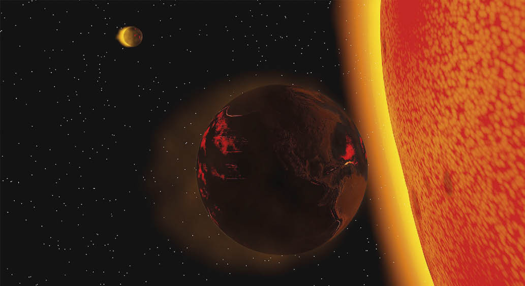 Espera-se que o Sol dure mais 5 bilhões de anos, quando se tornará instável e se transformará em uma gigante vermelha
