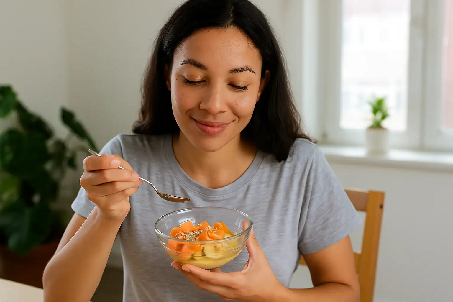 Meu intestino regulou naturalmente com esse café da manhã Meu intestino regulou naturalmente com esse café da manhã