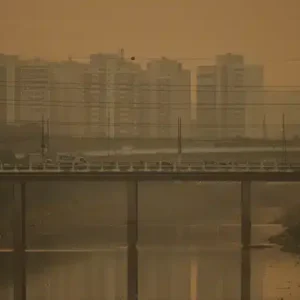 O relógio da crise climática acelera, mas as metas globais estão atrasadas Poluição São Paulo foto: Paulo Pinto/Agencia Brasil