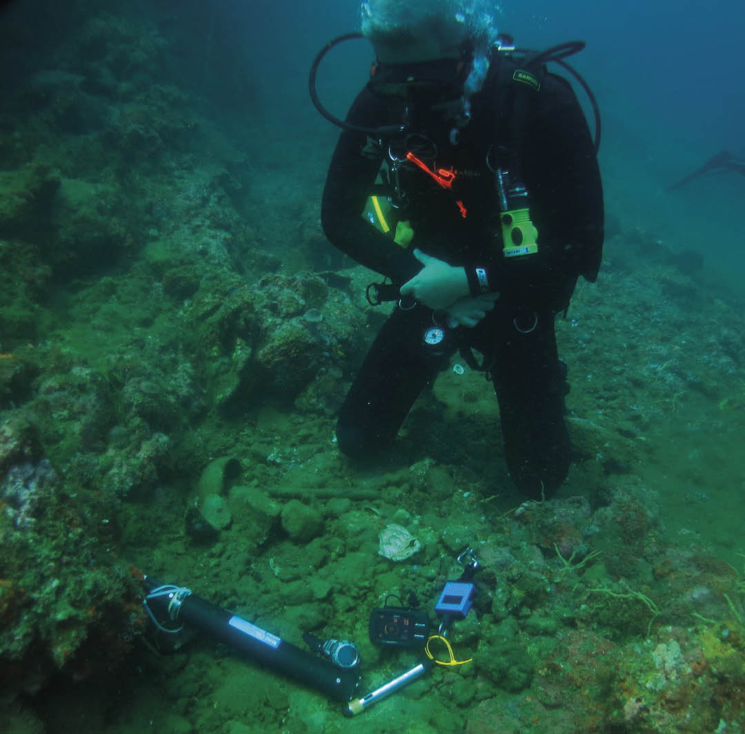 Zooplâncton migratório é fundamental no transporte e armazenamento de carbono nos oceanos 6 Sensor Mini CO₂ foi usado por um mergulhador nas Filipinas para . 1