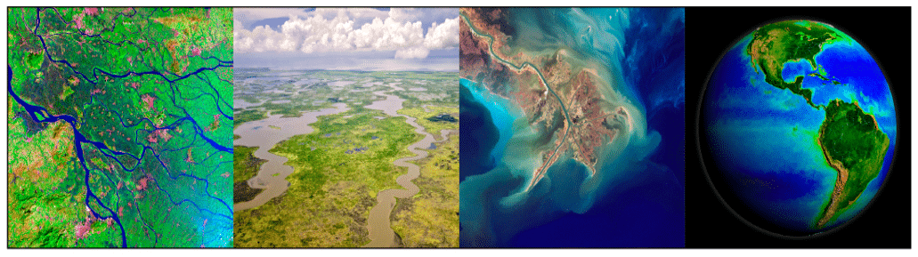 Um dos principais focos da ECCO-Darwin é representar melhor esses processos em uma estrutura de modelagem assimilativa de dados. O Contínuo Aquático Terra-Oceano (LOAC). Apesar de sua importância no balanço de carbono do sistema terrestre, os fluxos de carbono, água doce, nutrientes e sedimentos da terra para o oceano têm sido, até o momento, negligenciados nos modelos biogeoquímicos globais do oceano.