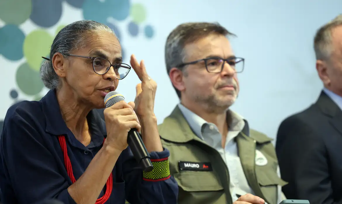 Entre avanços e desafios, ICMBio celebra 18 anos de história Ministra Marina Silva - Valter Campanato/Agência Brasil