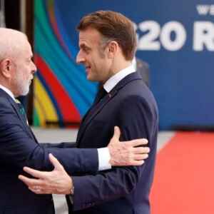 Macron confirma participação na COP 30 em Belém após conversa com Lula Presidentes Lula e Macron - divulgação/reprodução