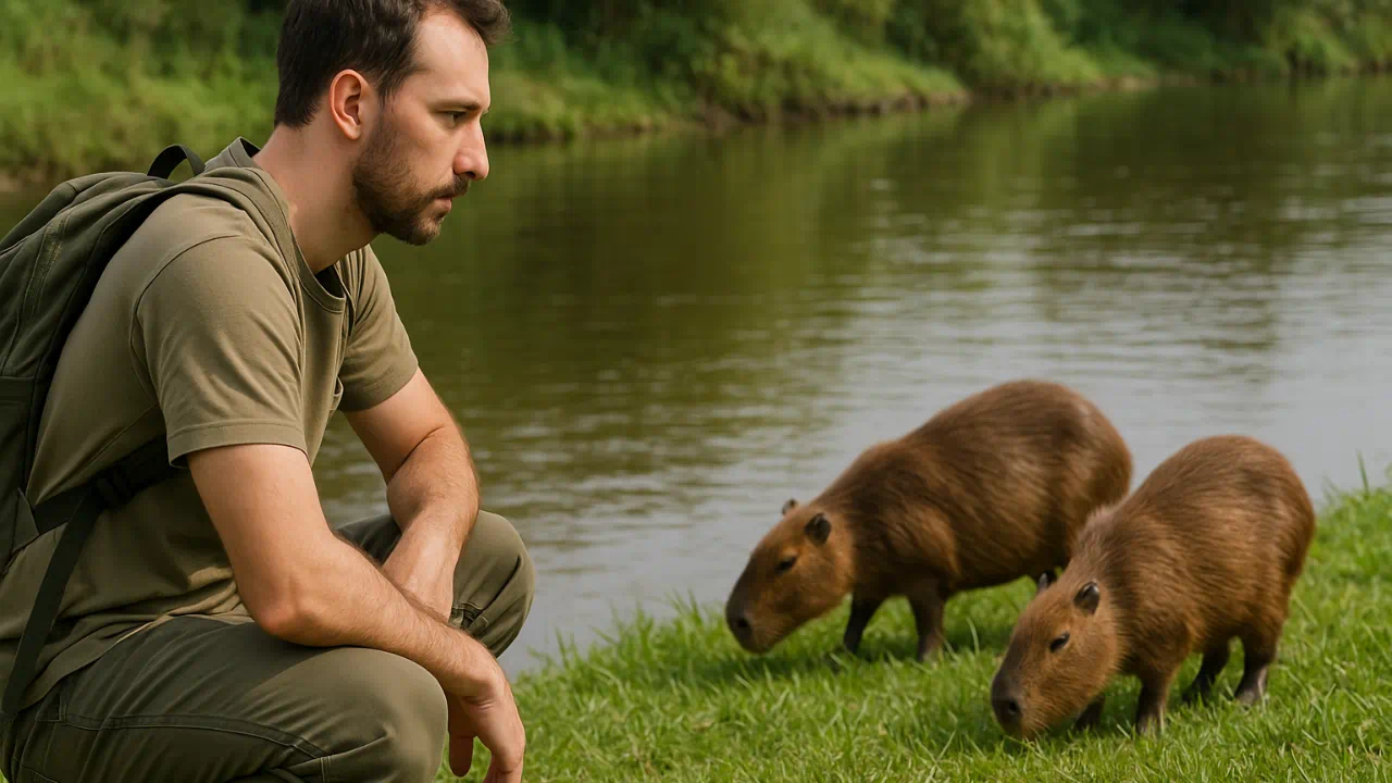 4 passos para usar sinais de capivaras e encontrar fontes de água limpa 4 passos para usar sinais de capivaras e encontrar fontes de água limpa