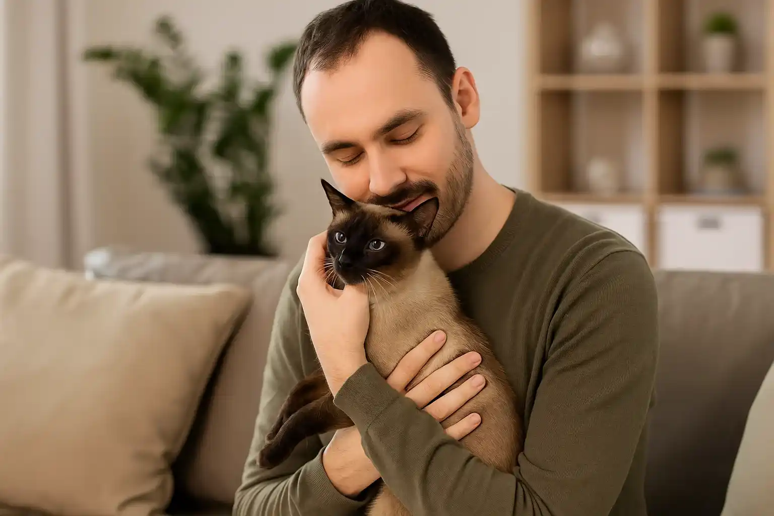 6 motivos que explicam por que o Siamês não desgruda do tutor