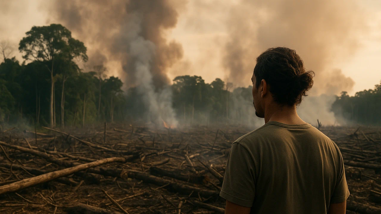Veja 6 impactos globais da devastação da Floresta Amazônica, que perdeu área equivalente ao tamanho da França nos últimos 40 anos Amazônia devastada 6 impactos globais da perda de floresta do tamanho da França nos últimos 40 anos