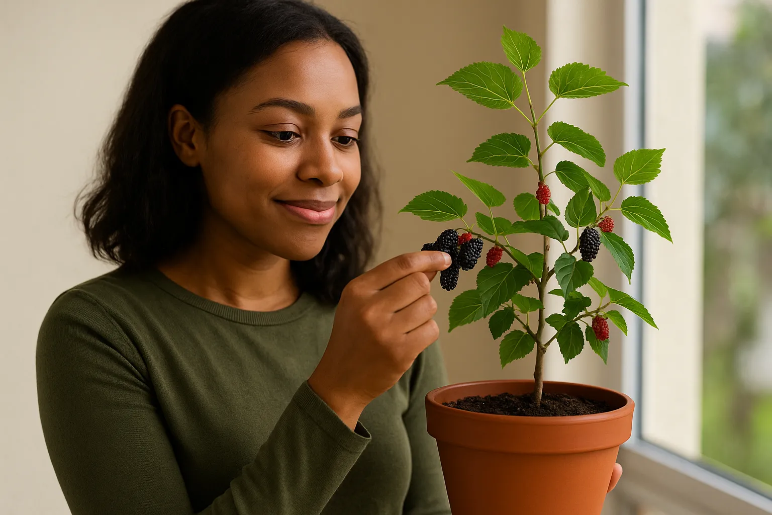Amora anã: Como colher frutos em casa cultivando em vasos pequenos Amora anã Como colher frutos em casa cultivando em vasos pequenos