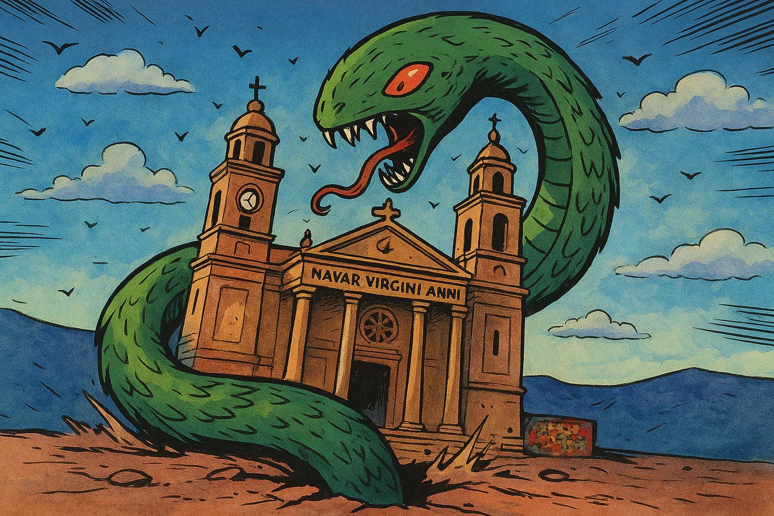 Cobra Grande sob a Basílica de Nazaré? Entenda a origem da lenda 3 Belém e a lenda da Cobra Grande que desafia o tempo e a fé