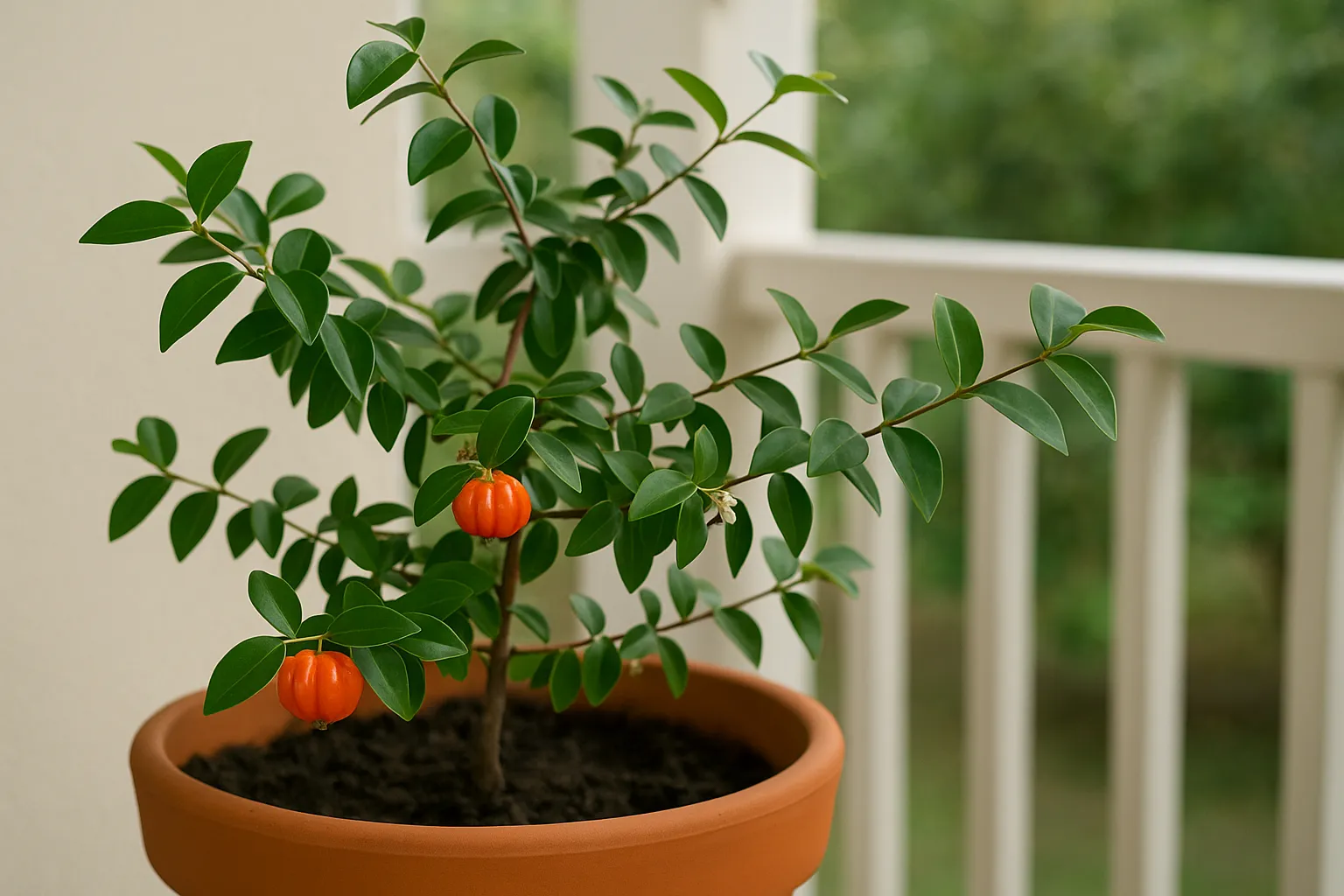 Como cultivar pitanga anã em vasos na sua na varanda