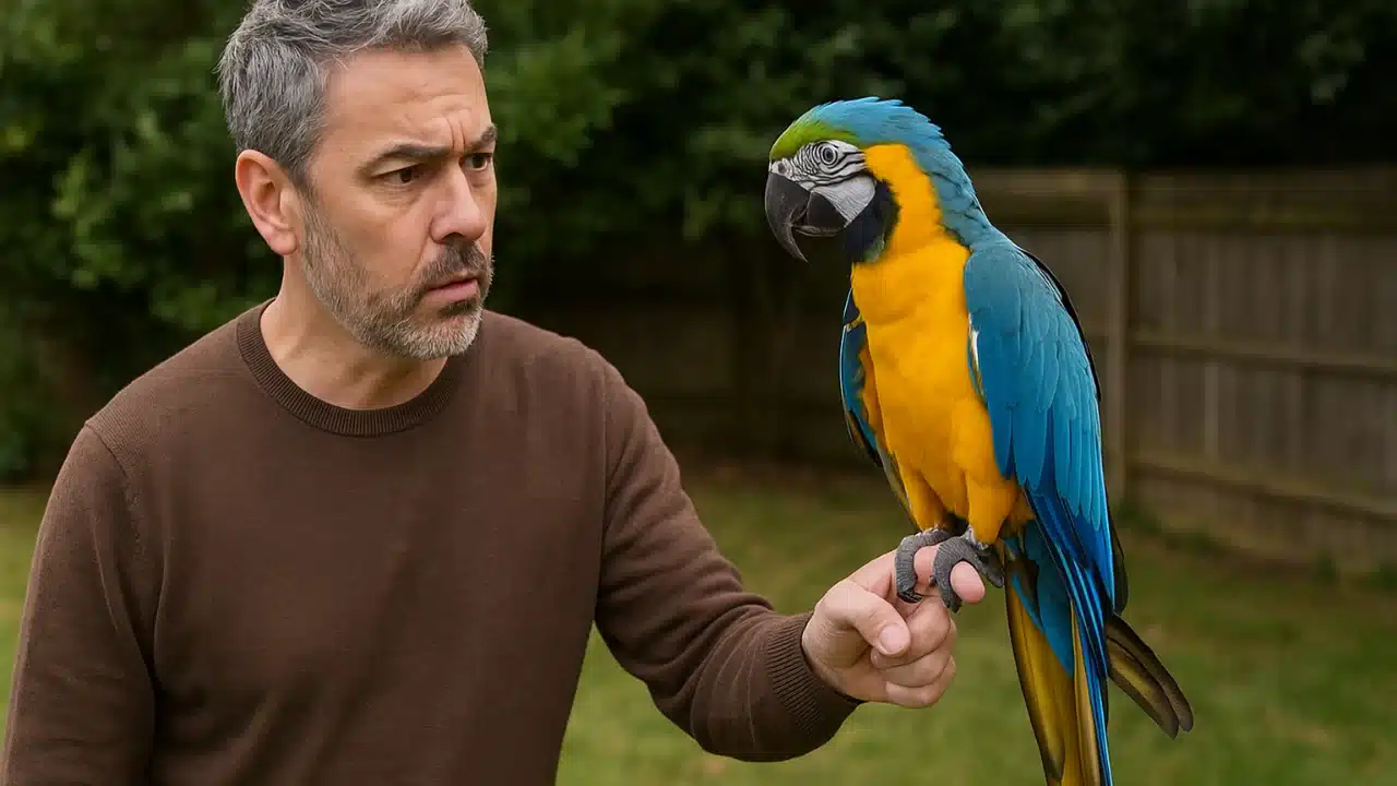 Como lidar com aves exóticas fugitivas em quintais sem arriscar a segurança Como lidar com aves exóticas fugitivas em quintais sem arriscar a segurança