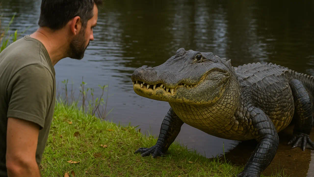 Jacaré-açu 7 fatos que revelam a força do predador que domina os rios da Amazônia
