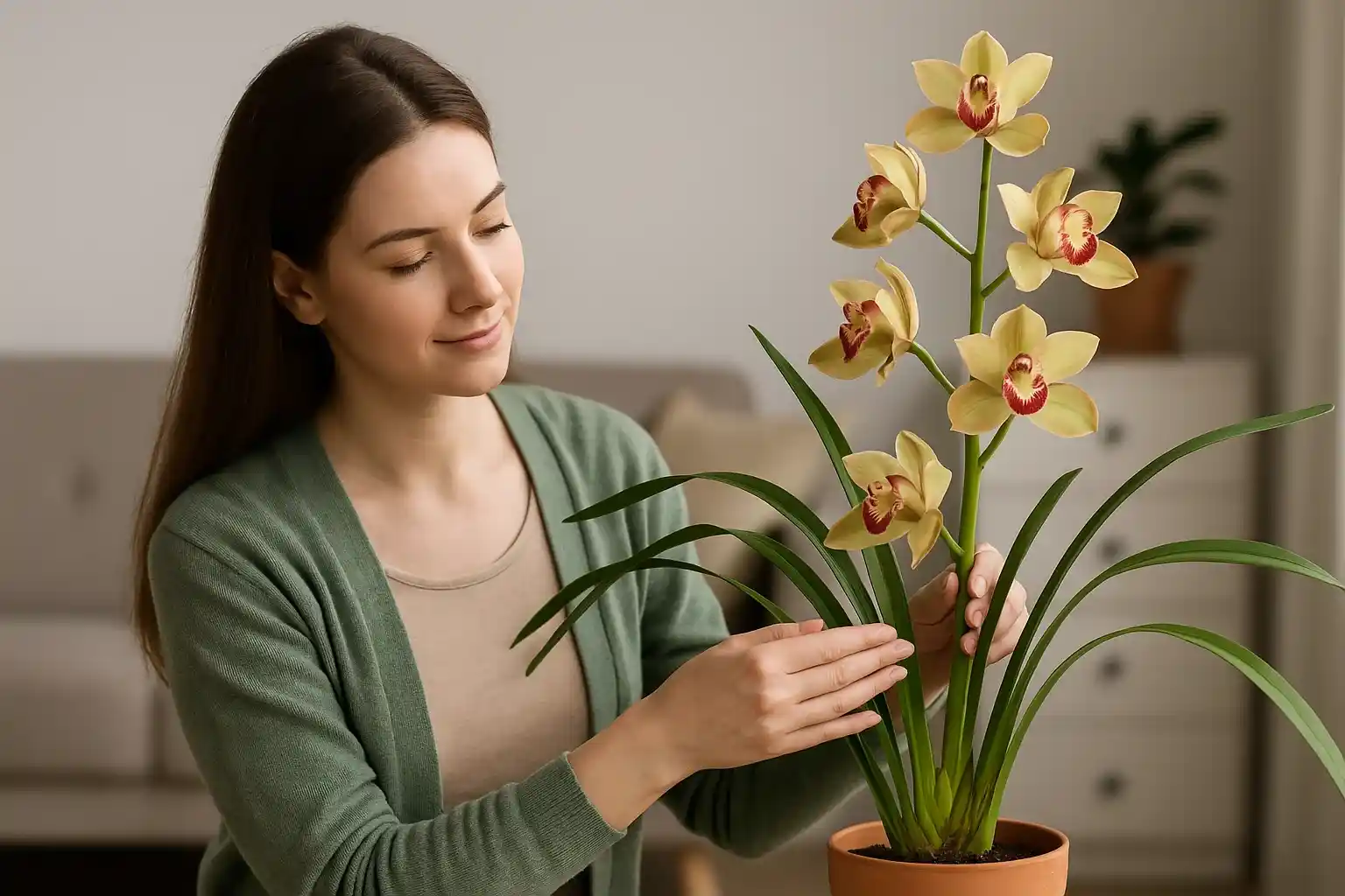 Orquídea-cymbidium: 5 segredos para florescer em vasos médios Orquídea-cymbidium 5 segredos para florescer em vasos médios