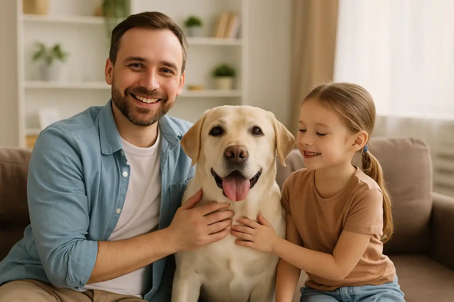 Cães tranquilos e felizes: pais estão criando seus pets com essas 6 raças perfeitas para conviver com crianças pequenas Pais estão criando cães tranquilos e felizes com essas 6 raças perfeitas para conviver com crianças pequenas