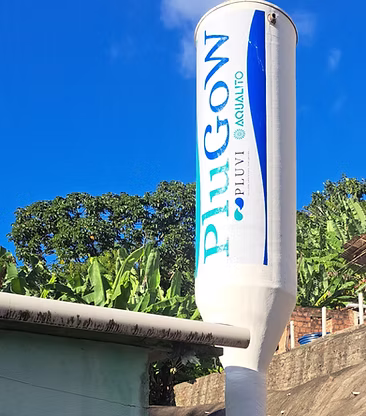 Da chuva ao copo: startup pernambucana transforma água em esperança 1 Filtro para água da chuva, PluGoW - Pluvi