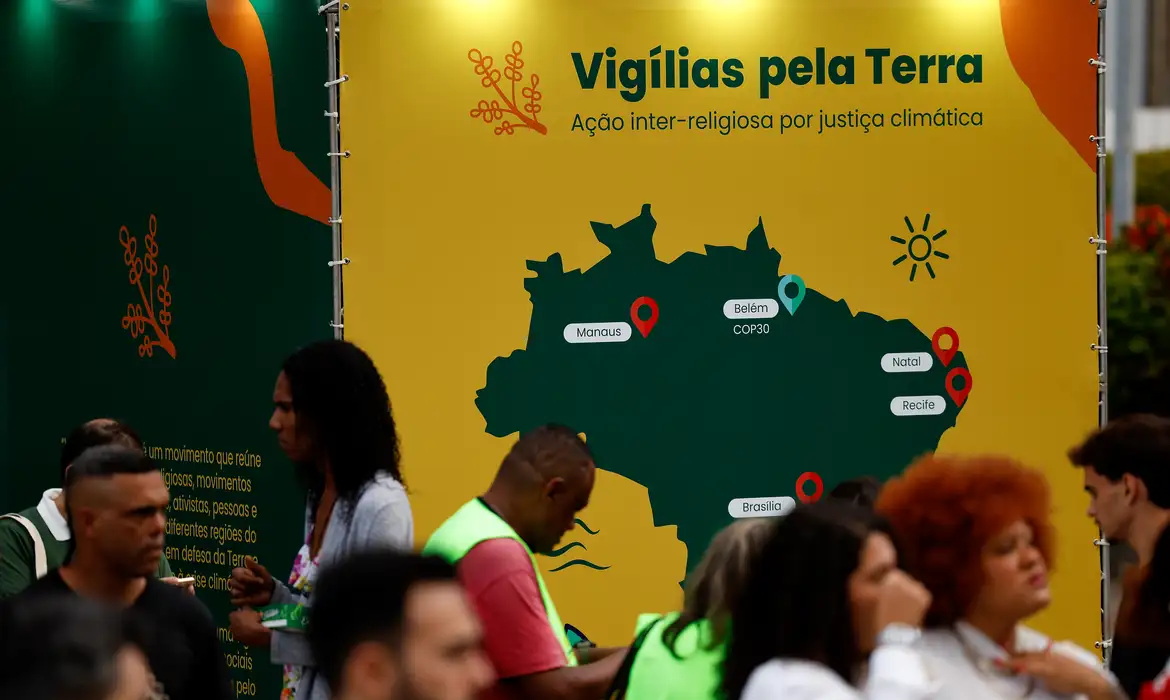 Vigília inter-religiosa pelo clima ganha força no Brasil 2 Tânia Rêgo/Agência Brasil