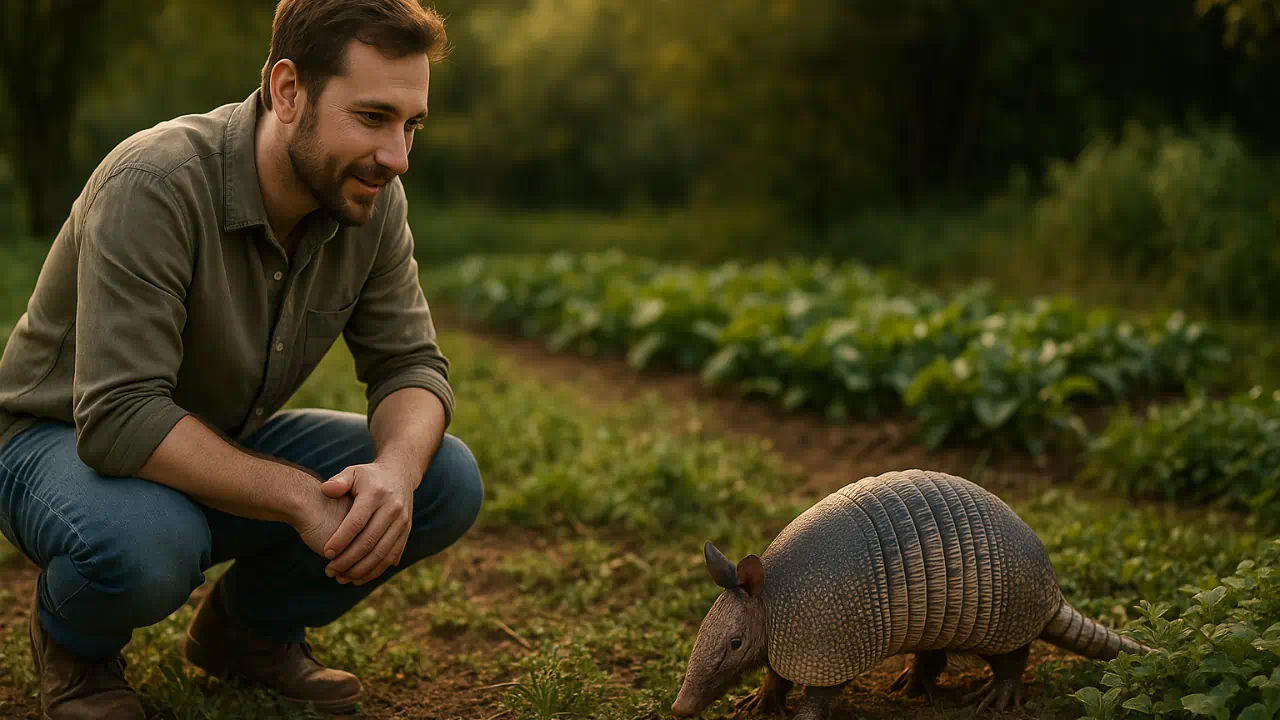 10 curiosidades sobre o tatu que podem aparecer em lavouras e até em jardins residenciais