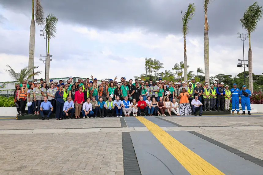 Lula visita Parque da Cidade e confere montagem da COP30 Marco Santos/Ag. Pará