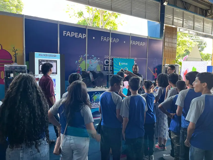 A Amazônia em 3D: FAPEAP leva imersão em realidade virtual à semana de ciência e tecnologia Divulgação - Ag. Amapá