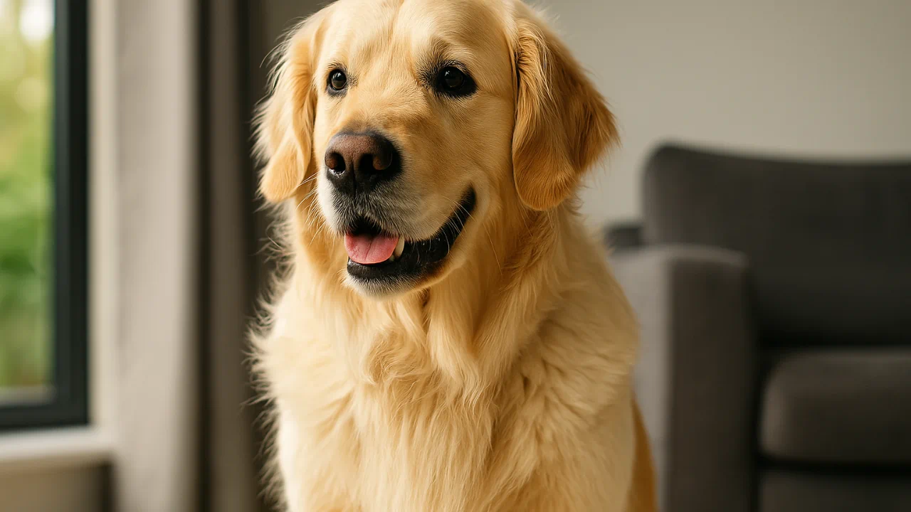 Golden Retriever: 5 cuidados essenciais que evitam queda de pelo em excesso dentro de casa Golden Retriever 5 cuidados essenciais que evitam queda de pelo em excesso dentro de casa