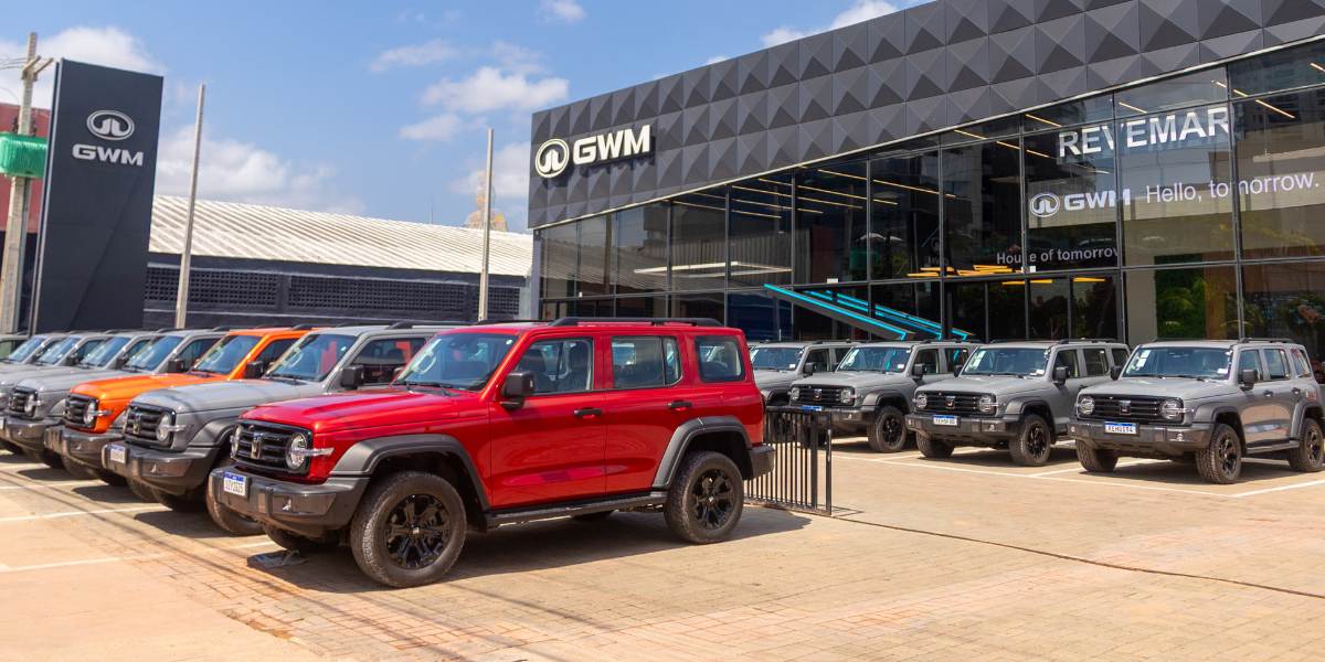 GWM Brasil fornece 100 veículos eletrificados para a COP30 em Belém Divulgação - GWM