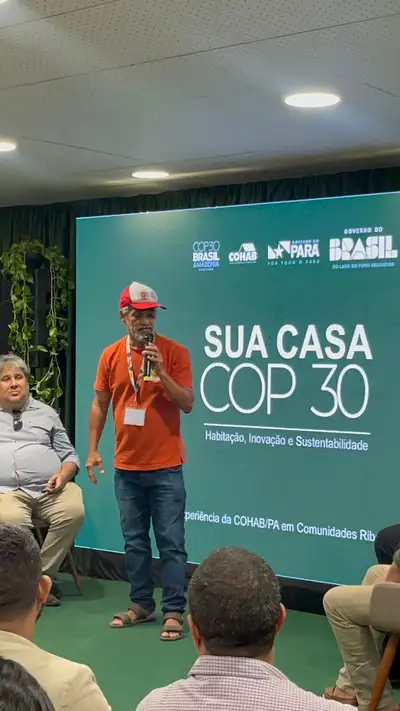 Casas de açaí transformam habitação ribeirinha no Pará Divulgação - Ag. Pará