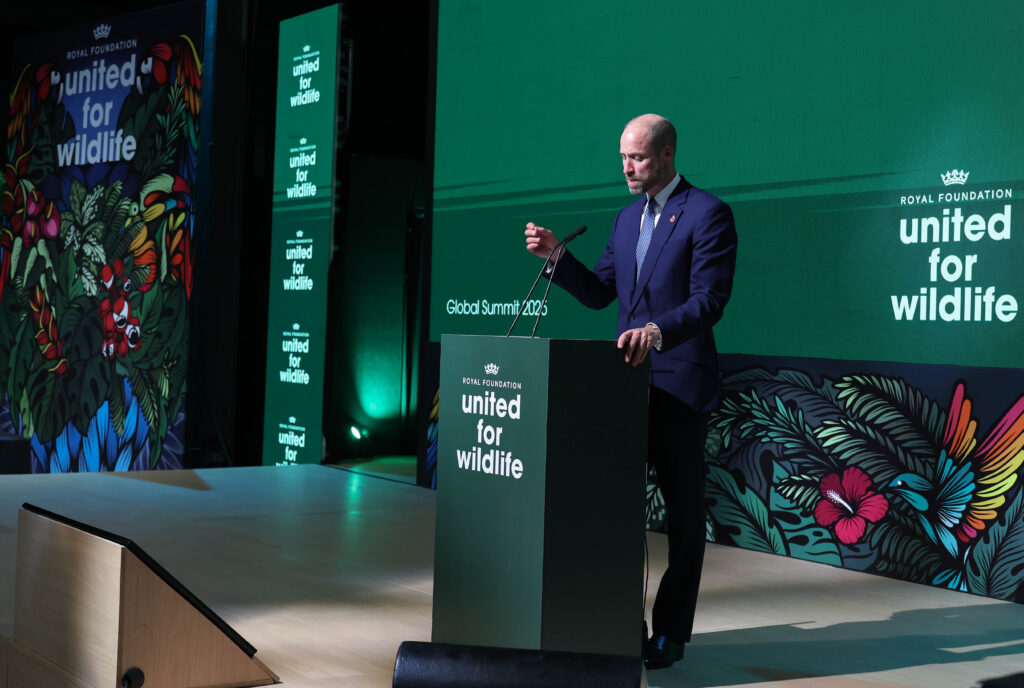 Príncipe William lança parceria inédita pela proteção de defensores da Amazônia no United for Wildlife Summit