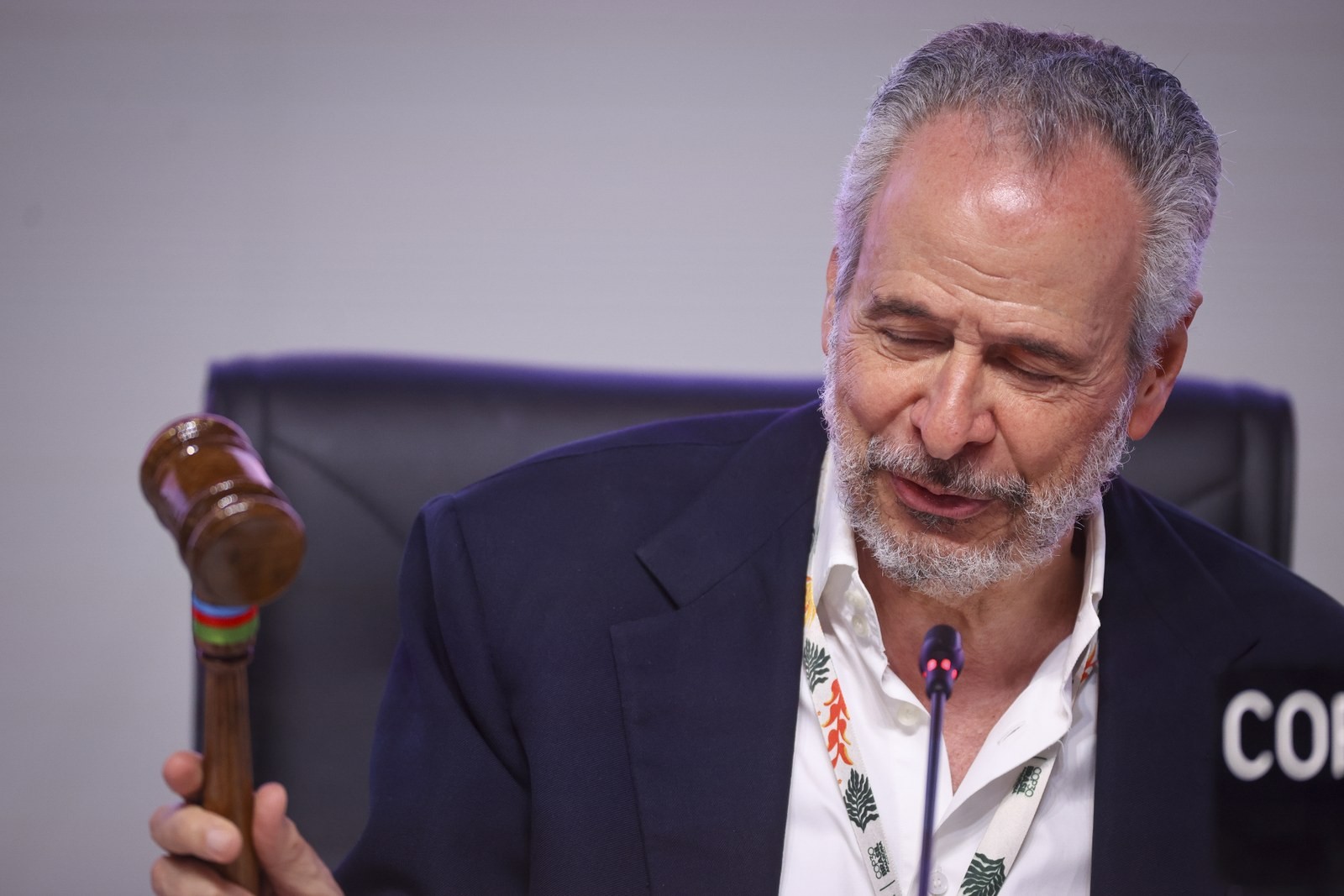 Pacote de Belém 5 Embaixador Andre Correa do Lago presidente da COP30 na plenaria final em Belem