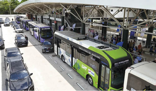 Sistema de transporte coletivo BRT Metropolitano