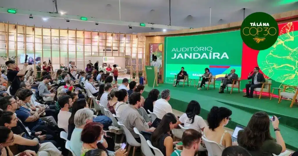 Impasse adia apresentação do Plano Clima brasileiro na COP30 Foto: Wendell Andrade/Instituto Talanoa.