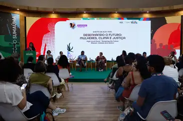 rbr0102 Mulheres exigem que justiça climática inclua justiça de gênero