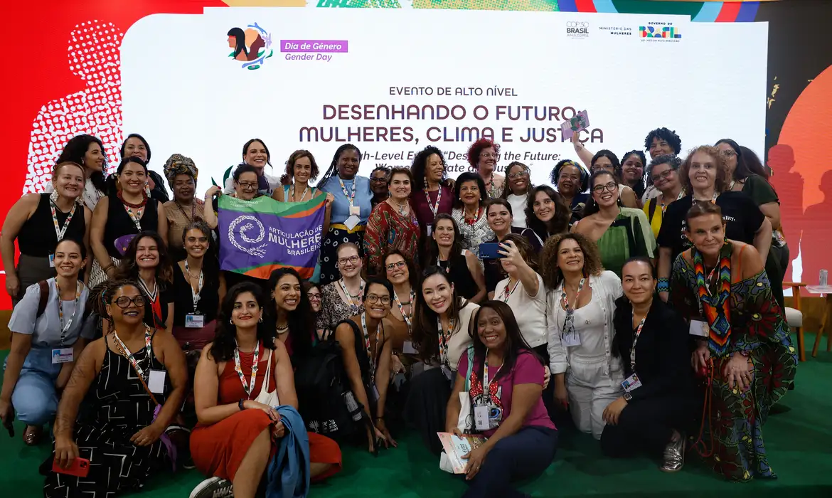 Mulheres exigem que justiça climática inclua justiça de gênero Tânia Rêgo/Agência Brasil