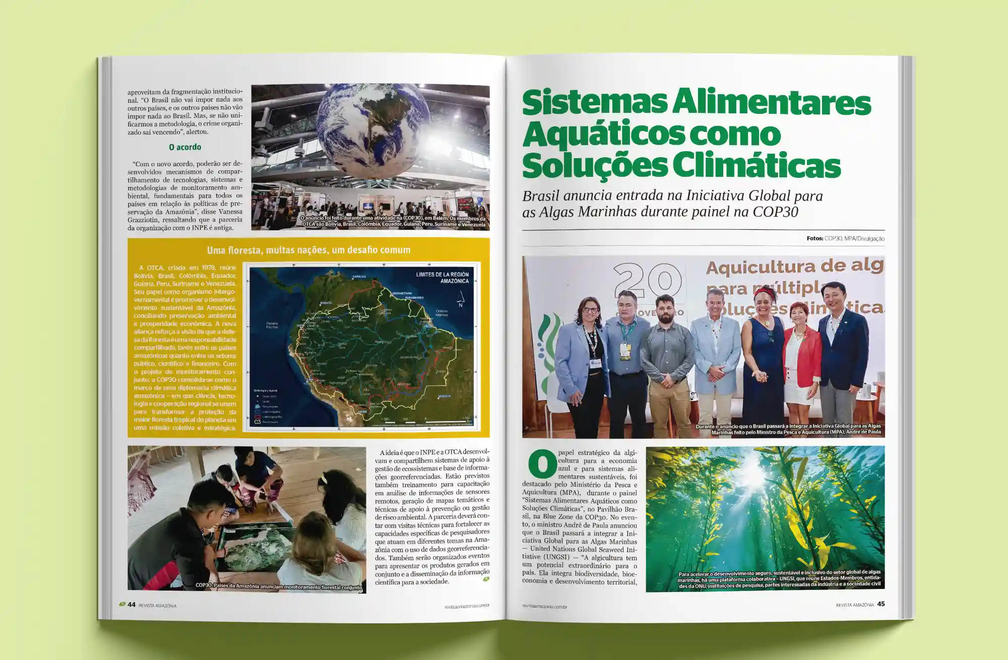 04 Revista Amazônia encerra o ano com edição histórica dedicada à COP30 e aos caminhos concretos para a ação climática