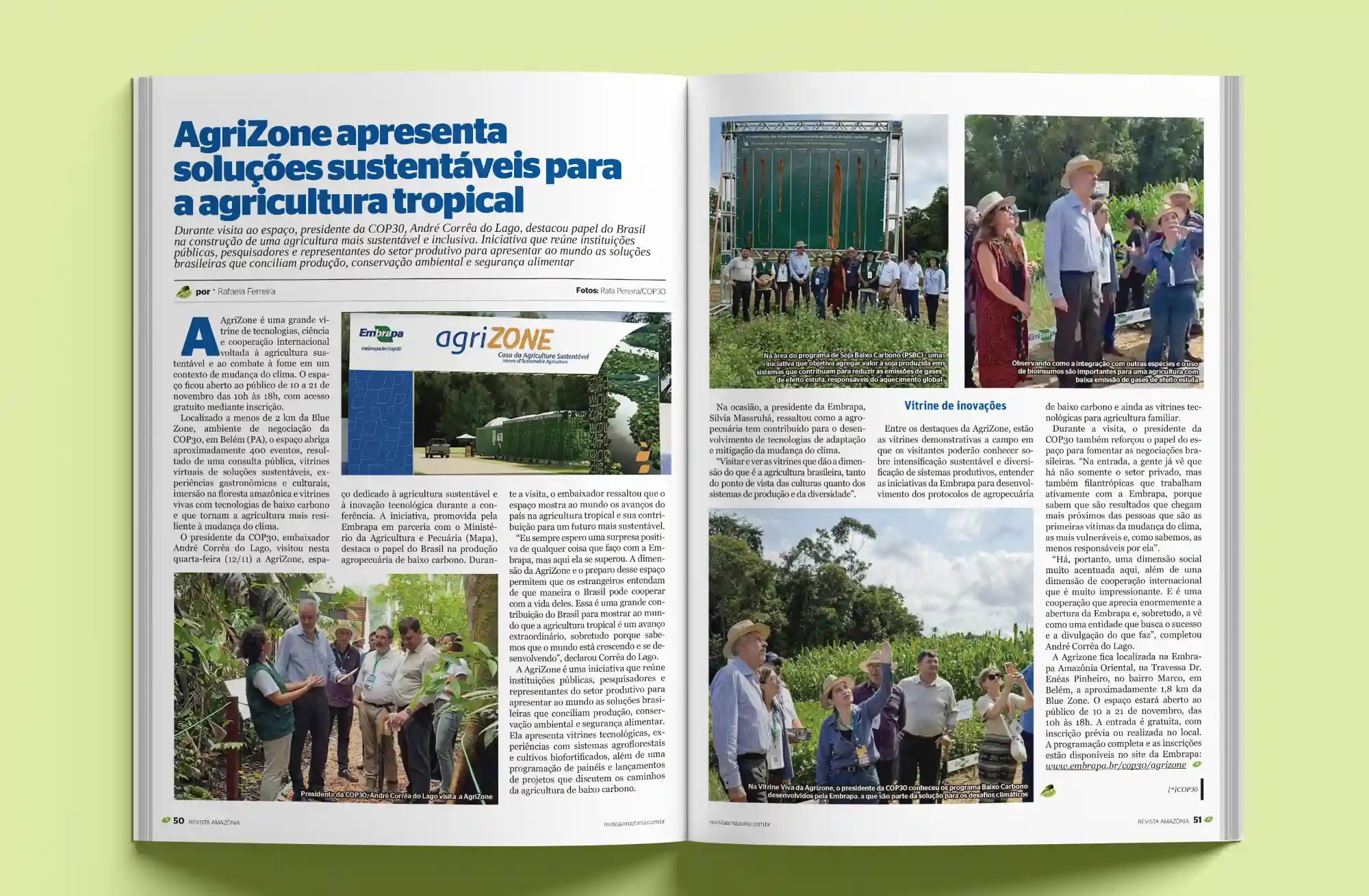 05 Revista Amazônia encerra o ano com edição histórica dedicada à COP30 e aos caminhos concretos para a ação climática
