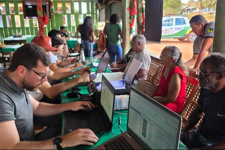 Mutirão em Calçoene amplia acesso ao Floresta+ e regularização ambiental Foto: Alexandra Flexa/GEA
