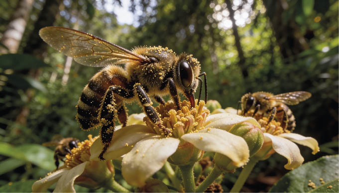 As abelhas sem ferr o t m sustentado florestas tropicais ao redor do mundo por2