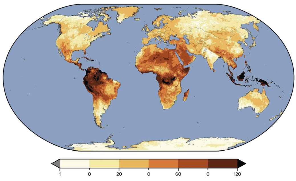 Nig ria Sud o do Sul Laos Africa e Brasil registraram o maior aumento em temperaturas perigosamente altas 1