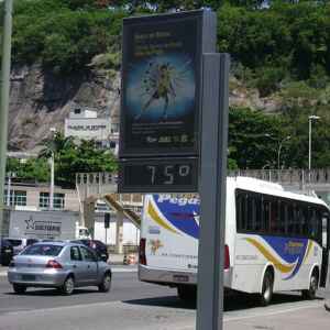 Rio registra recorde de 41,4 °C e enfrenta onda de calor intenso Por um erro um termômetro em Botafogo chegou a marcar 75° - Foto: Andrevruas