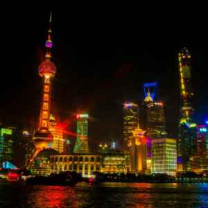 Xangai aplica multas pesadas para conter o brilho excessivo da luz Foto: Guy Hurst